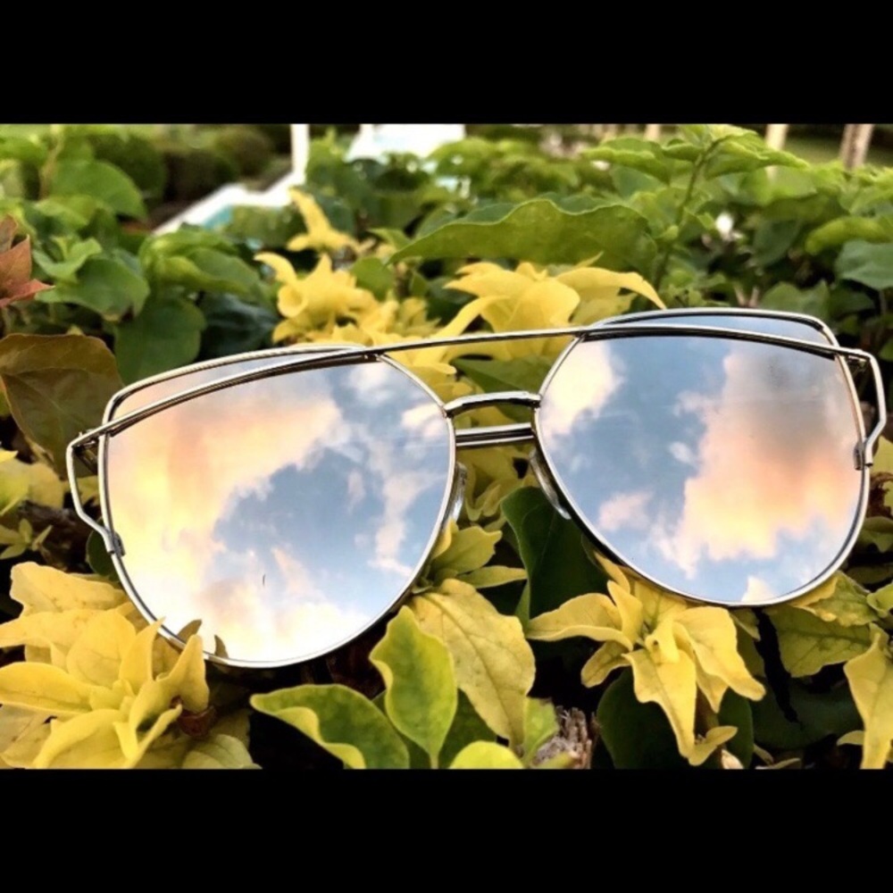 ❄️RBF Silver Cat Eye Sunglasses❄️ - Picture 2 of 8